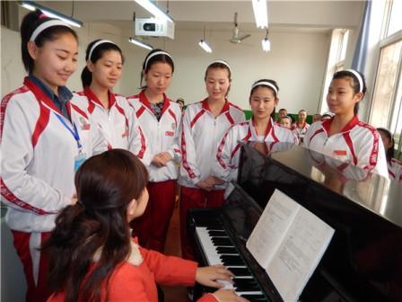 石家庄棉四幼师声乐课