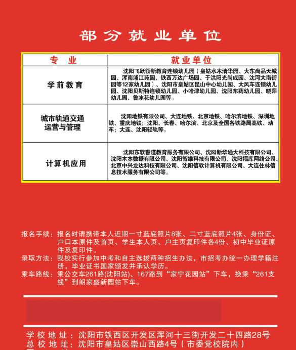 沈阳飞跃中等职业学校